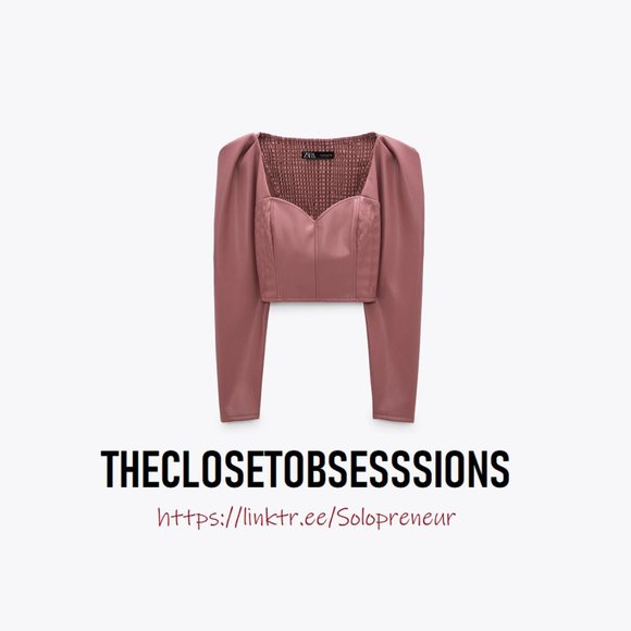 BLOGGER FAVE!!! ZARA Top with Balloon Sleeves - Picture 16 of 16